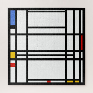 Piet Mondrian, Grote Compositie 10 Legpuzzel