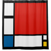 Piet Mondrian, Grote Compositie ii Douchegordijn (Voorkant)