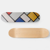 Piet Mondrian Modern Art Skateboard (Horizontaal)
