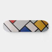 Piet Mondrian Modern Art Skateboard (Horizontaal)