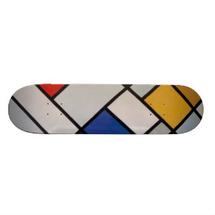 Piet Mondrian Modern Art Skateboard