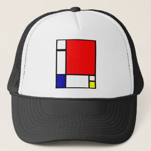 Piet Mondrian - Neoplastische Kunst Trucker Pet