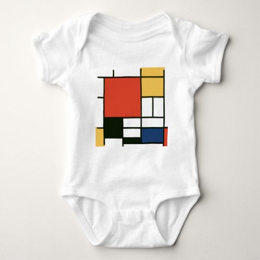 Piet Mondrian - Samenstelling Romper (Voorkant)