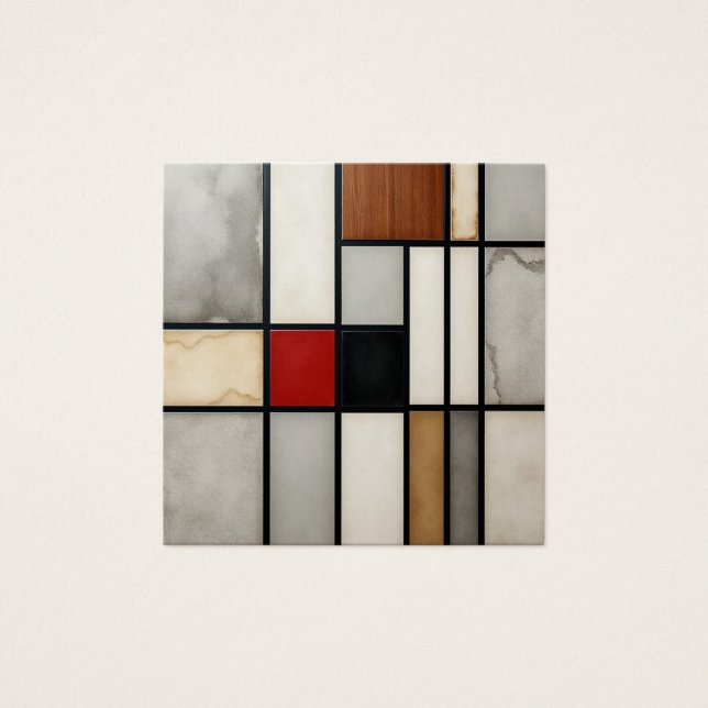 Piet Mondrian Vintage (Devant)