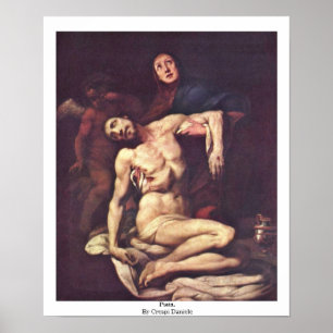 Pieta. door Crespi Daniele Poster