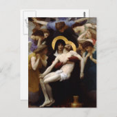 Pieta van Bouguereau Briefkaart (Voorkant / Achterkant)