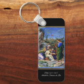 Pieta van Jezus Christus Sleutelhanger (Voorkant)