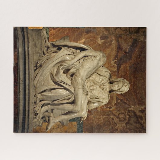 Pieta van Michelangelo Legpuzzel (Horizontaal)