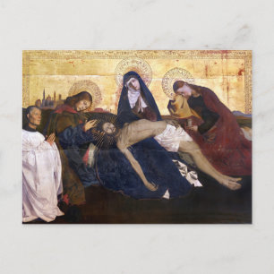 Pietà van Villeneuve-lès-Avignon Briefkaart