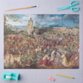 Pieter Bruegel, de Calvariëteitspopvolger Tissuepapier (Craft)