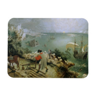 Pieter Bruegel de Herfst van Icarus van het Ouderl Magneet