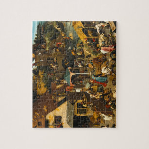 Pieter Bruegel de Oude - De Nederlandse Spreekwoor Legpuzzel