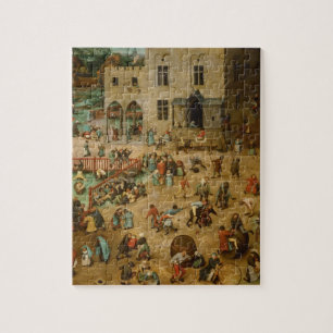 Pieter Bruegel de Oude - Kinderspelen Legpuzzel