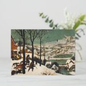 Pieter Bruegel de oudere - jagers in de sneeuw (Staand voorkant)