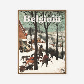 Pieter Bruegel Elder Hunters in the Snow 1565 Art Poster