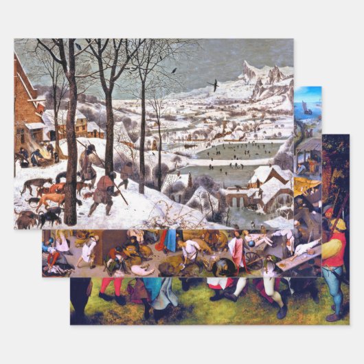 Pieter Bruegel Inpakpapier Vel (Set)