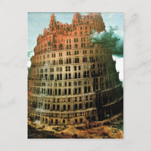 Pieter Bruegel is de 'kleine' toren van Babel Briefkaart