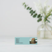 Pieter Bruegel is de 'kleine' toren van Babel Mini Visitekaartje (Staand voorkant)