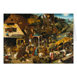 Pieter Bruegel l'Ancien - Proverbes Néerlandais