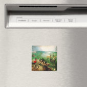 Pieter Bruegel Landschap met Herfst Icarus Magneet (Insitu (Vaatwasser))