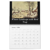 Pieter Bruegel le calendrier de l'aîné 2014 (Jan 2026)