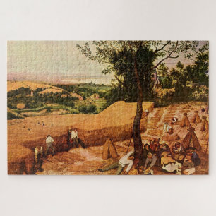 Pieter Bruegel's The Harvesters (1565) Legpuzzel