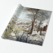 Pieter Brueghel het jongere winterlandschap Cadeaupapier (Uitgerold)