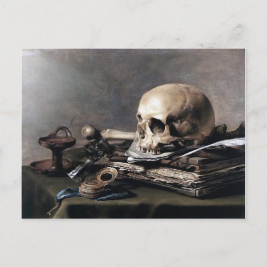 Pieter Claesz still Briefkaart (Voorkant)