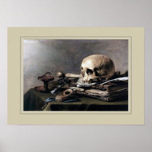 Pieter Claesz, stilleven Poster
