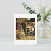 Pieter de Hooch #105 - Carte postale Art (Debout devant)