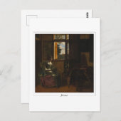 Pieter de Hooch #150 - Kunst Briefkaart (Voorkant / Achterkant)