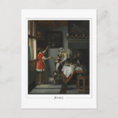 Pieter de Hooch #9 - Carte postale Art (Devant)