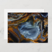 Pietersite Rock Briefkaart (Voorkant / Achterkant)