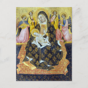 Pietro di Domenico da Montepulciano Madonna Briefkaart