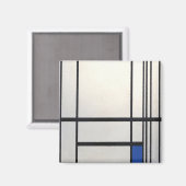 Pietsmondriaan-1292 Magneet (Voorkant / Achterkant)
