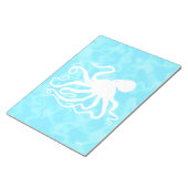 Pieuvre - Bloc-notes de 11 po x 8,5 po (Incliné)