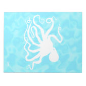 Pieuvre - Bloc-notes de 11 po x 8,5 po (Devant)