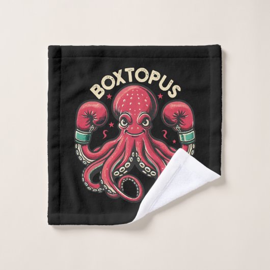 Pieuvre Boxeuse - Boxtopus (Gant de toilette)