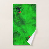 Pieuvre de Noël - Ensemble de serviettes de bain (Serviette à main)