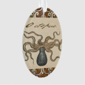 Pieuvre Kraken Antique Faune Marine Côtière (devant)