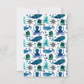 Pieuvre marine nautique sous la mer Merci (Dos)