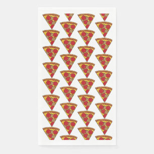 Piezas de Pizza Individuales en Patrón Servet