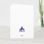 PIF Kerstkaart voor het vergroten van het bewustzi Feestdagen Kaart (Achterkant)