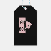 Pig A Boo Cadeaulabel (Voorkant)
