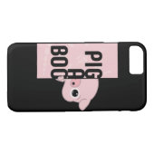 Pig A Boo Case-Mate iPhone Case (Achterkant (Horizontaal))