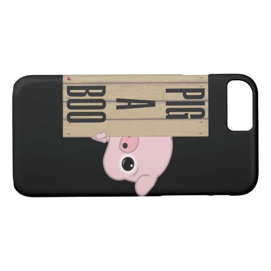 Pig A Boo Fence Case-Mate iPhone Case (Achterkant (Horizontaal))