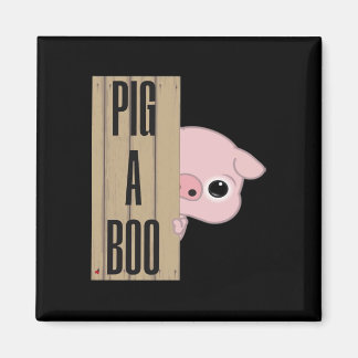 Pig A Boo Fence Magneet