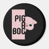 Pig A Boo Magneet (Voorkant)
