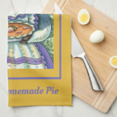 PIG & ACORN PIE, THANKSGIVING GEMAAKT MET LOVE THEEDOEK (Quarter Fold)