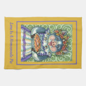 PIG & ACORN PIE, THANKSGIVING GEMAAKT MET LOVE THEEDOEK (Horizontaal)